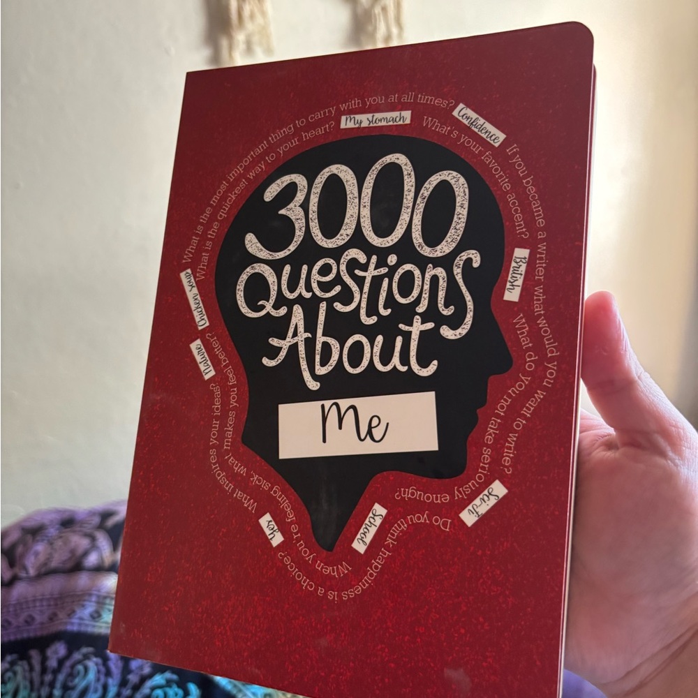 3000 Questions About Me Journal